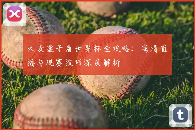 大麦盒子看世界杯全攻略:高清直播与观赛技巧深度解析